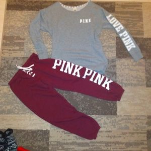 VS Pink outfit set